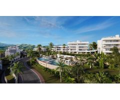 Piso extra moderno de obra nueva con vistas al mar en Marbella