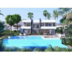 Exclusiva villa de lujo, situada en una urbanización cerrada de golf en La Resina Golf