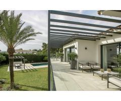 Villa de lujo renovada, con privacidad y sostenibilidad, Milla de Oro, Marbella