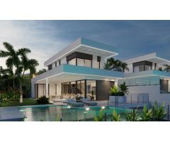 VILLAS DE OBRA NUEVA EN FINESTRAT CON VISTAS AL MAR