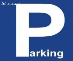 ¡PLAZA DE PARKING EN ALQUILER!