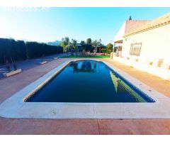 PRECIOSO CHALET INDEPENDIENTE EN FORTUNA CON GRAN TERRENO Y PISCINA PRIVADA