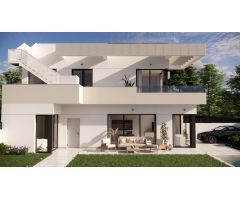 VILLAS PAREADAS DE OBRA NUEVA EN LOS MONTESINOS