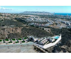 Viviendas de obra nueva con vistas panorámicas en Finestrat-Benidorm