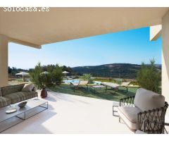 Promocion de apartamentos de 2 o 3 dormitorios en venta en Estepona Golf