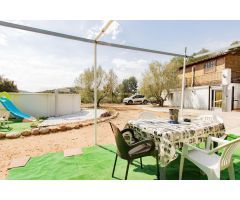 Casa con terreno, piscina y casa de madera en Algar de Palancia