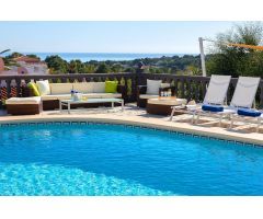 Villa con vistas al mar en Moraira