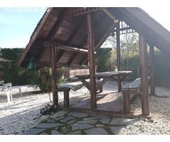 Gran Parcela con Dos Casas de Madera Independientes cerca de la Playa en Dénia