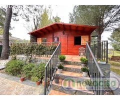 SE VENDE ESTUPENDA PARCELA URBANA CON CASA DE MADERA PARA ENTRAR A VIVIR