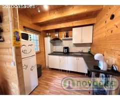 SE VENDE ESTUPENDA PARCELA URBANA CON CASA DE MADERA PARA ENTRAR A VIVIR