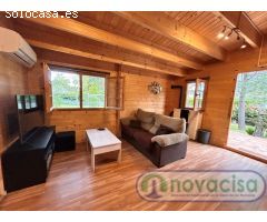 SE VENDE ESTUPENDA PARCELA URBANA CON CASA DE MADERA PARA ENTRAR A VIVIR
