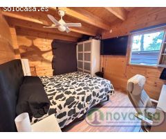 SE VENDE ESTUPENDA PARCELA URBANA CON CASA DE MADERA PARA ENTRAR A VIVIR