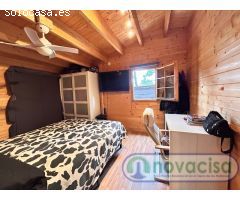SE VENDE ESTUPENDA PARCELA URBANA CON CASA DE MADERA PARA ENTRAR A VIVIR