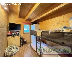 SE VENDE ESTUPENDA PARCELA URBANA CON CASA DE MADERA PARA ENTRAR A VIVIR