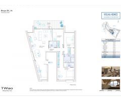 Apartamento primera planta Bloque B3 1A