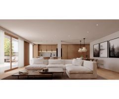 APT A2 con Terraza de 50 m2 - Exclusivas viviendas de obra nueva en Arties,