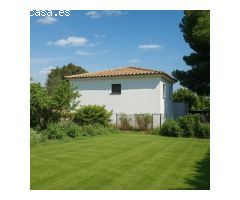 Amplia casa con jardín y piscina en pleno corazón de Guardiola de Font-Rubí