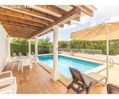Chalet con piscina y licencia turistica en Salgar, Menorca