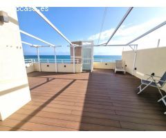 Fabuloso ÁTICO - DUPLEX frente al mar, espectacular terraza, vivienda de lujo.