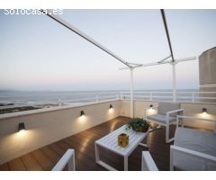 Fabuloso ÁTICO - DUPLEX frente al mar, espectacular terraza, vivienda de lujo.