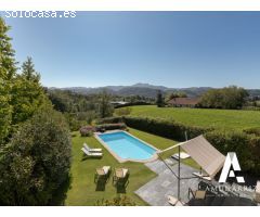 Magnífica villa junto al golf, en Hondarribia