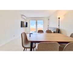 Apartamento de 3 dormitorios con piscina.