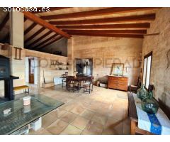 Casa rústica con 221 m2 y parcela 7.281 m2 entre Manacor y Felanitx