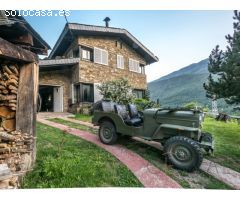MAGNIFICO CHALET CON PISCINA SITUADO EN EL VALLE DE BENASQUE