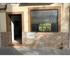 LOCAL ALQUILER EN LOS VILLARES