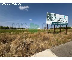 Venta de Parcela Industrial en primera línea de carretera A42, sentido