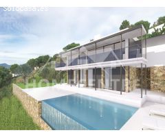 Espectacular casa de obra nueva con vistas al mar