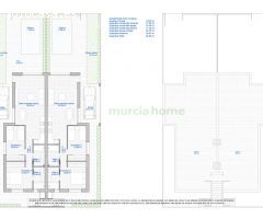 VILLAS SEMIPAREADA EN LOS ALCAZARES