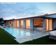 Casa de obra nueva en Supermaresme Golf con vistas al mar
