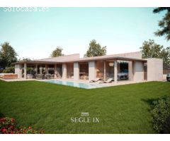 Casa de obra nueva en Supermaresme Golf con vistas al mar.
