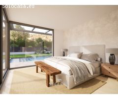 Casa de obra nueva en Supermaresme Golf con vistas al mar.