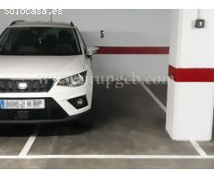 Plaza de parking pequeña en alquiler en el centro de Lloret de Mar.