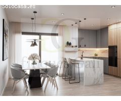 Sant Fruitós de Bages: Obra Nueva. Piso Bajos esquinero de 2 habitaciones.