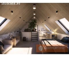 OBRA NUEVA, DÚPLEX CON 3 DORMITORIOS ABUHARDILLADO