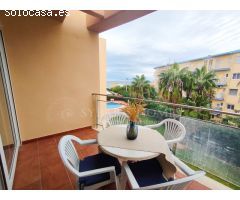 APARTAMENTO CON VISTA AL MAR EN PRIMERA LINEA DENIA
