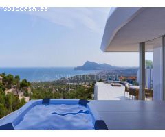 ESPECTACULAR VILLA DE LUJO DE ENSUEÑO CON VISTA AL MAR ALTEA