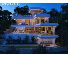 ESPECTACULAR VILLA DE LUJO DE ENSUEÑO CON VISTA AL MAR ALTEA