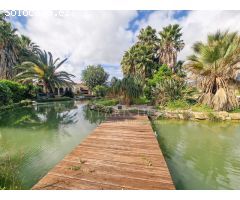 VILLA EN ONDARA CON TERRENO DE 10.000 Y LAGO ARTIFICIAL