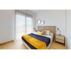 Bungalows de lujo con 2 habitaciones y 2 baños en Torrevieja. Vistas a La Laguna