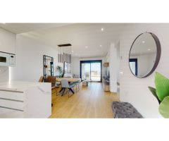Bungalows de lujo con 2 habitaciones y 2 baños en Torrevieja. Vistas a La Laguna