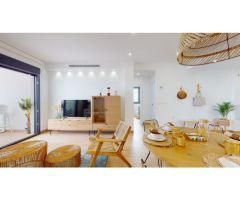 Bungalows de lujo con 2 habitaciones y 2 baños en Torrevieja. Vistas a La Laguna