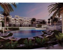 Bungalows de lujo con 2 habitaciones y 2 baños en Torrevieja. Vistas a La Laguna