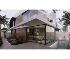 Lujosa villa con piscina y solarium en Torre de la Horadada