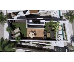 Lujosa villa con piscina y solarium en Torre de la Horadada