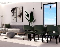 Vivienda moderna con terraza y vistas en Finestrat - zona golf
