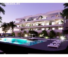Vivienda moderna con terraza y vistas en Finestrat - zona golf